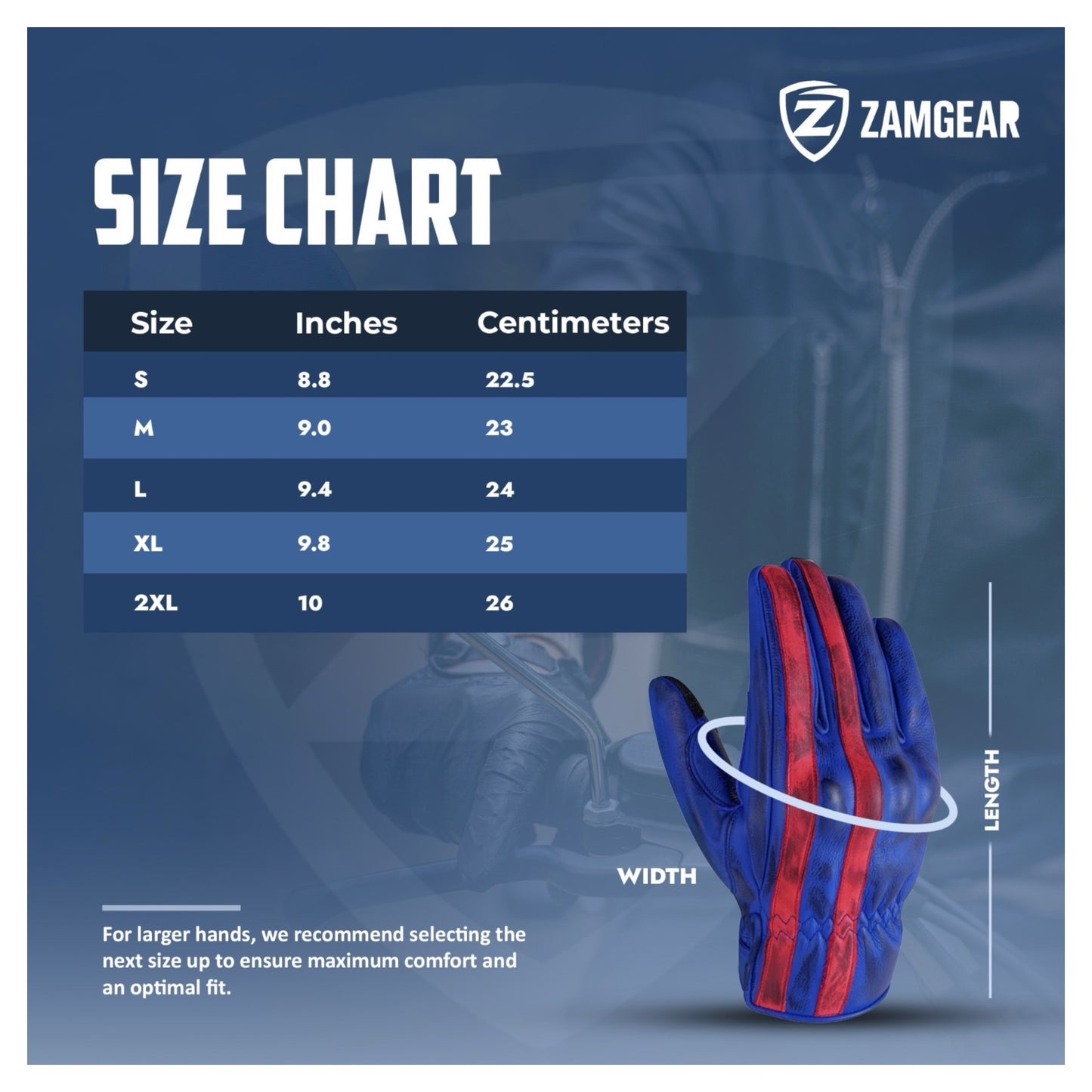 Full Finger Gloves Rubber Knuckle Protection Black ZamGear