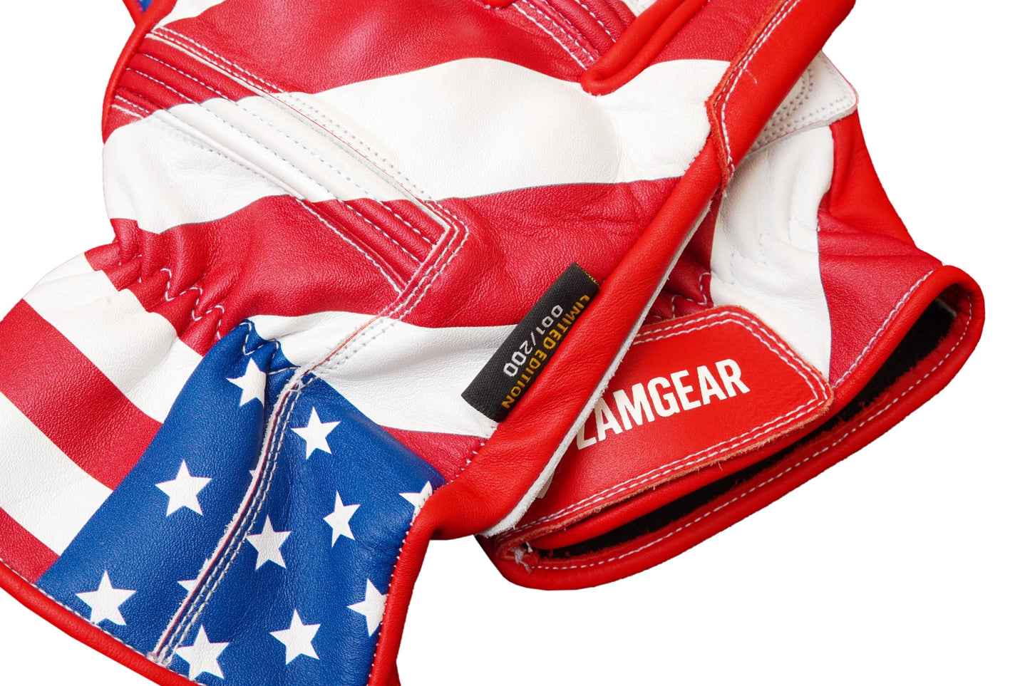 ZamGear Motorcycle USA Gloves – Limited Edition 200 Numbered Pairs