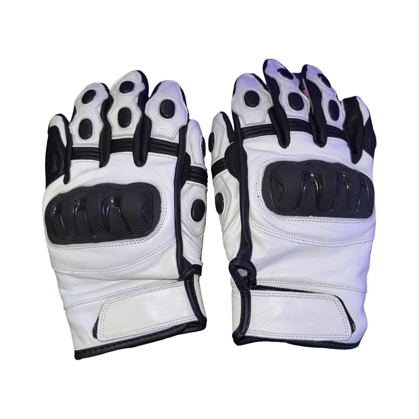 Motorcycle Gloves Racing Touchscreen Leather Knuckles Armored Riding Biker Gloves