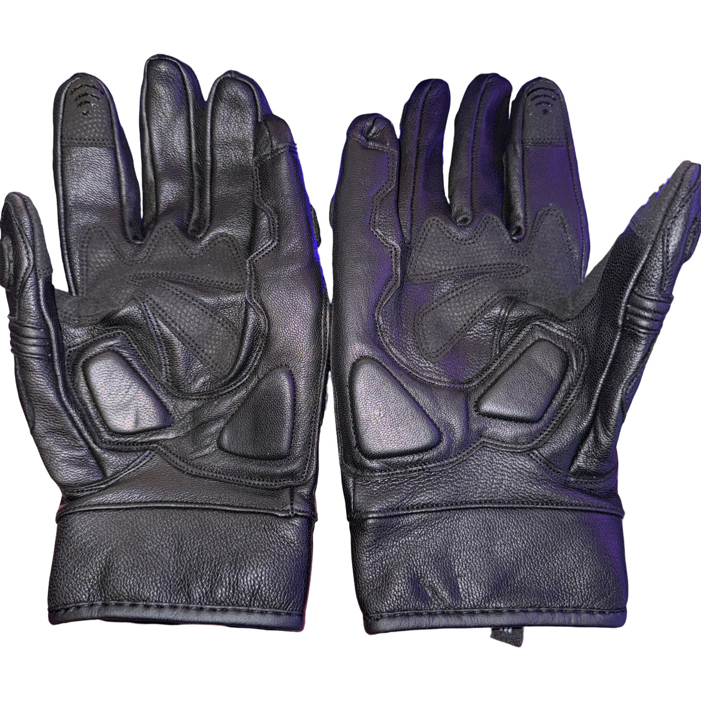 Motorcycle Gloves Racing Touchscreen Leather Knuckles Armored Riding Biker Gloves