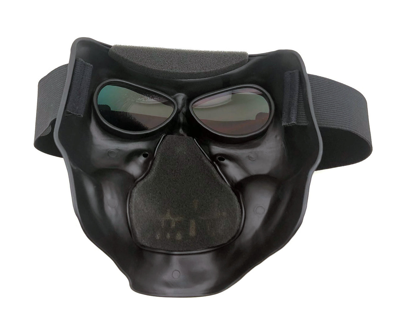 Skull Mask Flame - Clear G-Tech Red Lens