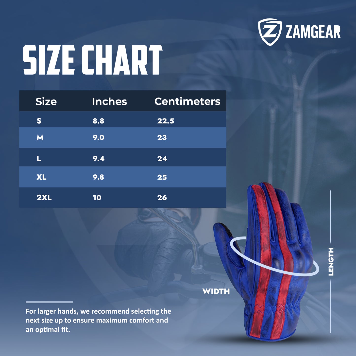 Motorcycle Gloves Racing Touchscreen Leather Armored Riding Biker Gloves Red