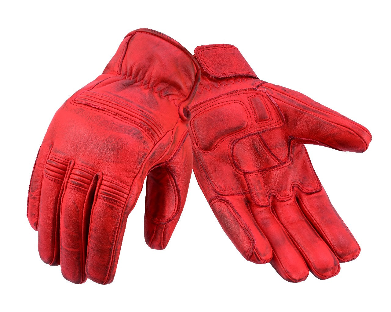 Leather Gloves Full Finger No Knuckle Protection Multicolor ZamGear
