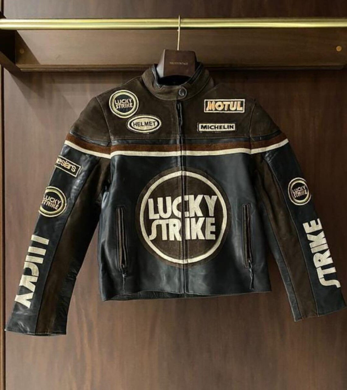 Men's Classic Vintage Leather Jacket – Premium Quality Motorcycle Style