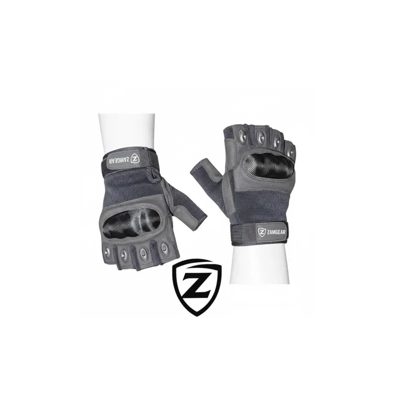 Tactical Gloves Fingerless Hard Knuckles Military Combat Outdoor Glove