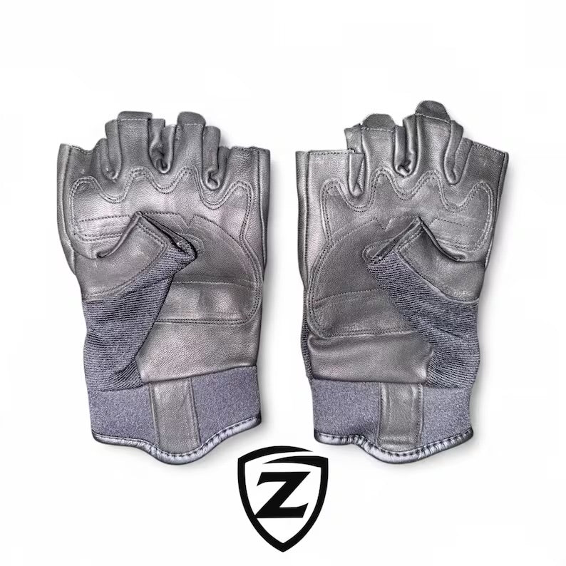 Tactical Gloves Fingerless Hard Knuckles Military Combat Outdoor Glove