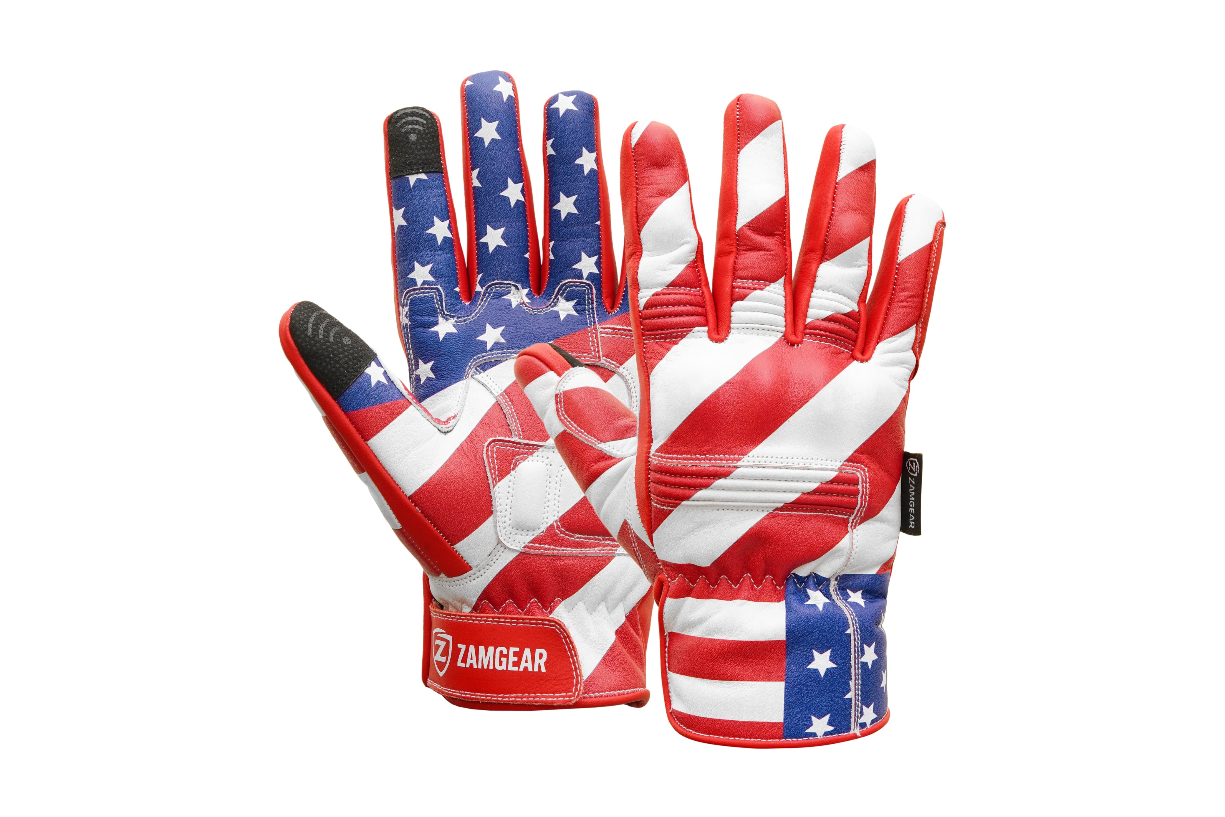 ZamGear Motorcycle USA Gloves – Limited Edition 200 Numbered Pairs