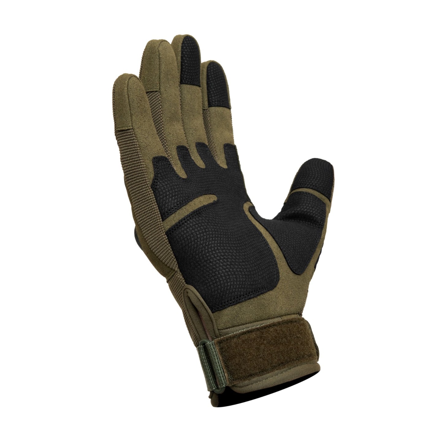 Tactical Gloves Green/Black Knuckle Protection Air vents Touchscreen Airsoft Paintball Cycling Multipurpose ZamGear