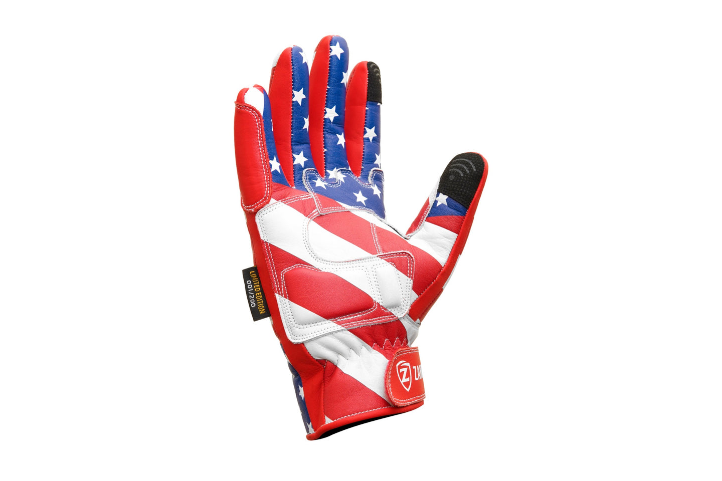 ZamGear Motorcycle USA Gloves – Limited Edition 200 Numbered Pairs