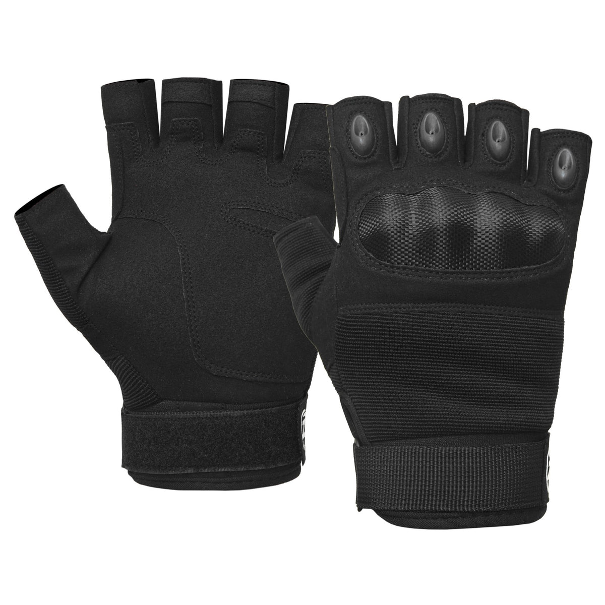 Tactical Half-Finger Gloves Knuckle Protection Airsoft Paintball Cycling Multipurpose