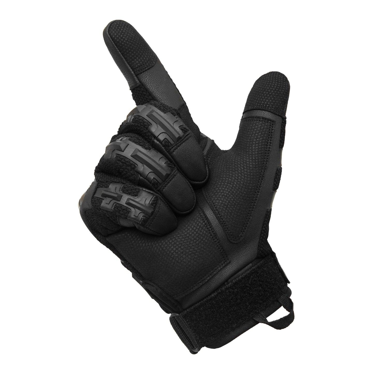 Tactical Gloves Black Knuckle Protection Touchscreen Airsoft Paintball Cycling Multipurpose ZamGear