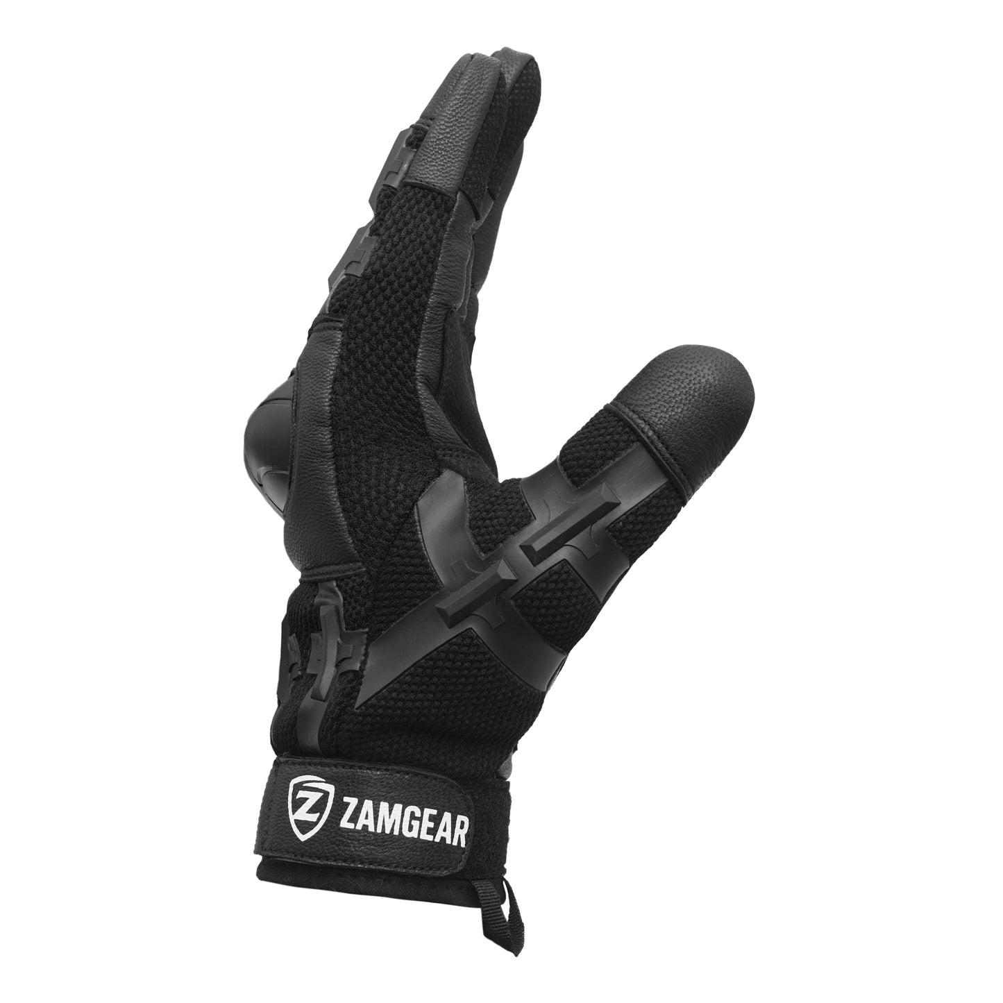 Tactical Gloves Black Knuckle Protection Touchscreen Airsoft Paintball Cycling Multipurpose ZamGear