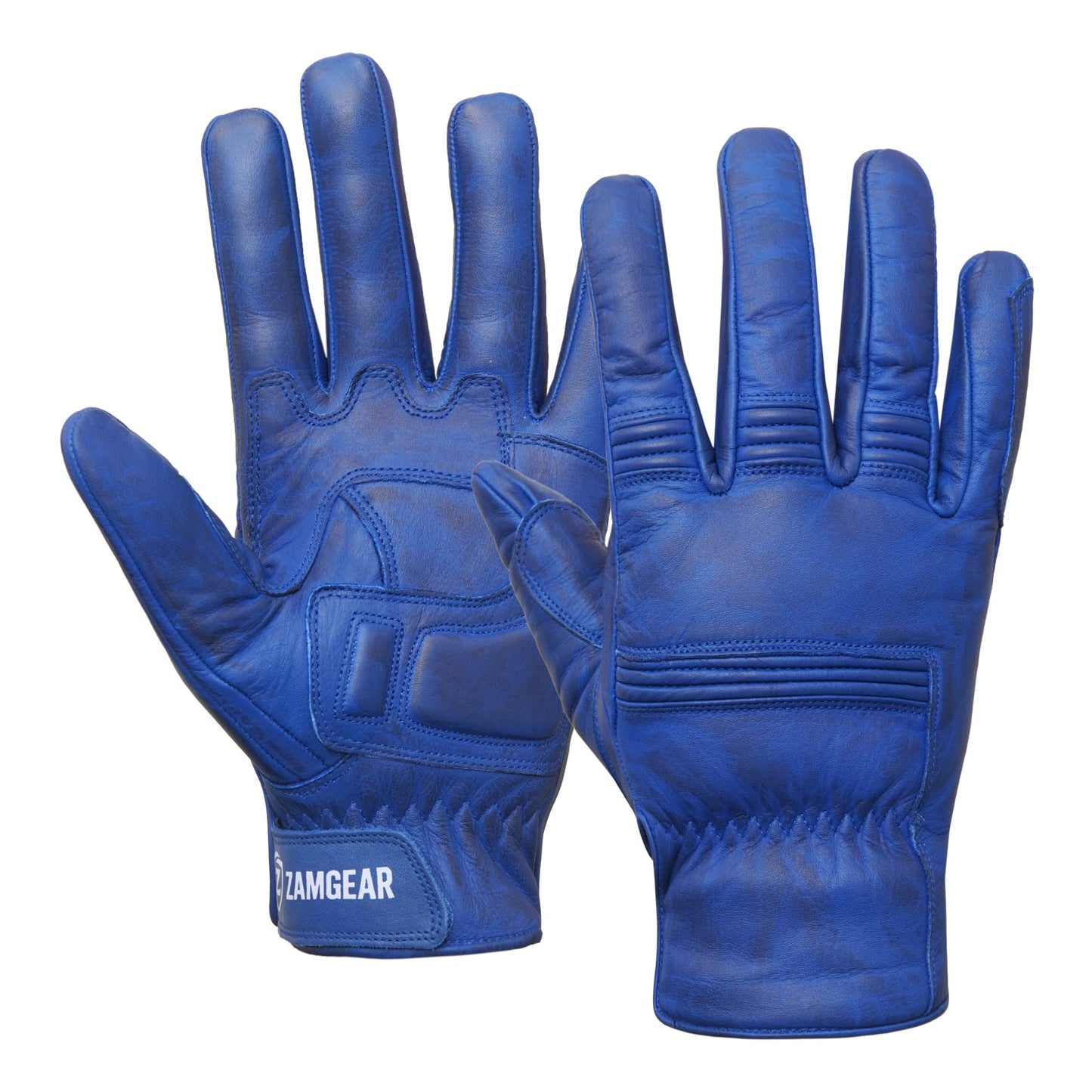 Leather Gloves Full Finger Multiple Color ZamGear