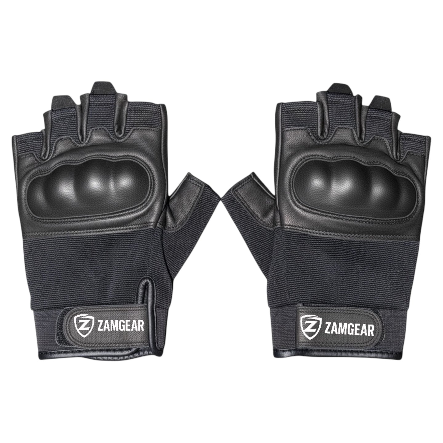 Tactical Gloves Half-Finger Knuckle Protection Touchscreen Airsoft Paintball Cycling Multipurpose ZamGear