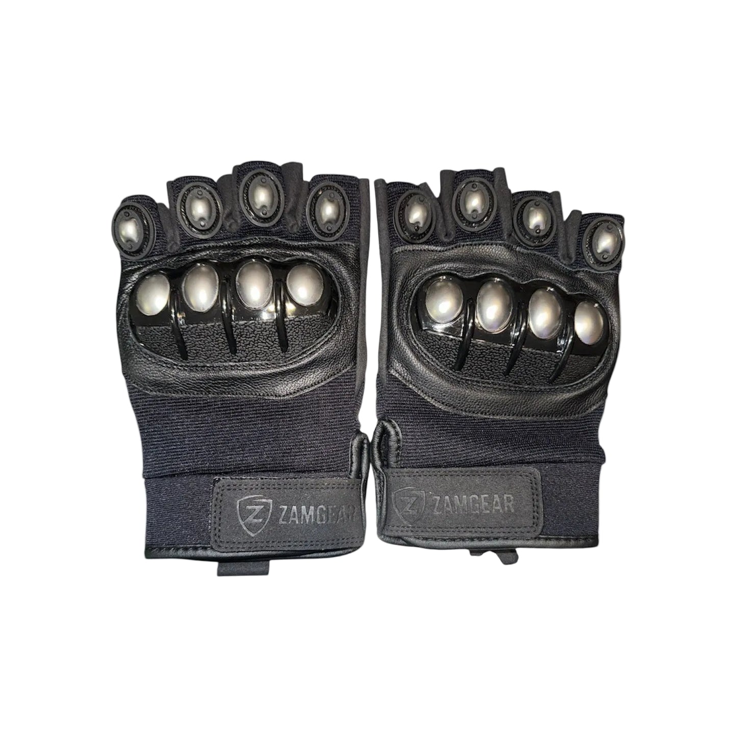 Tactical Half-Finger Gloves – Knuckle Protection, Breathable Mesh, Anti-Slip Grip, Motorcycle & Outdoor Gloves Black
