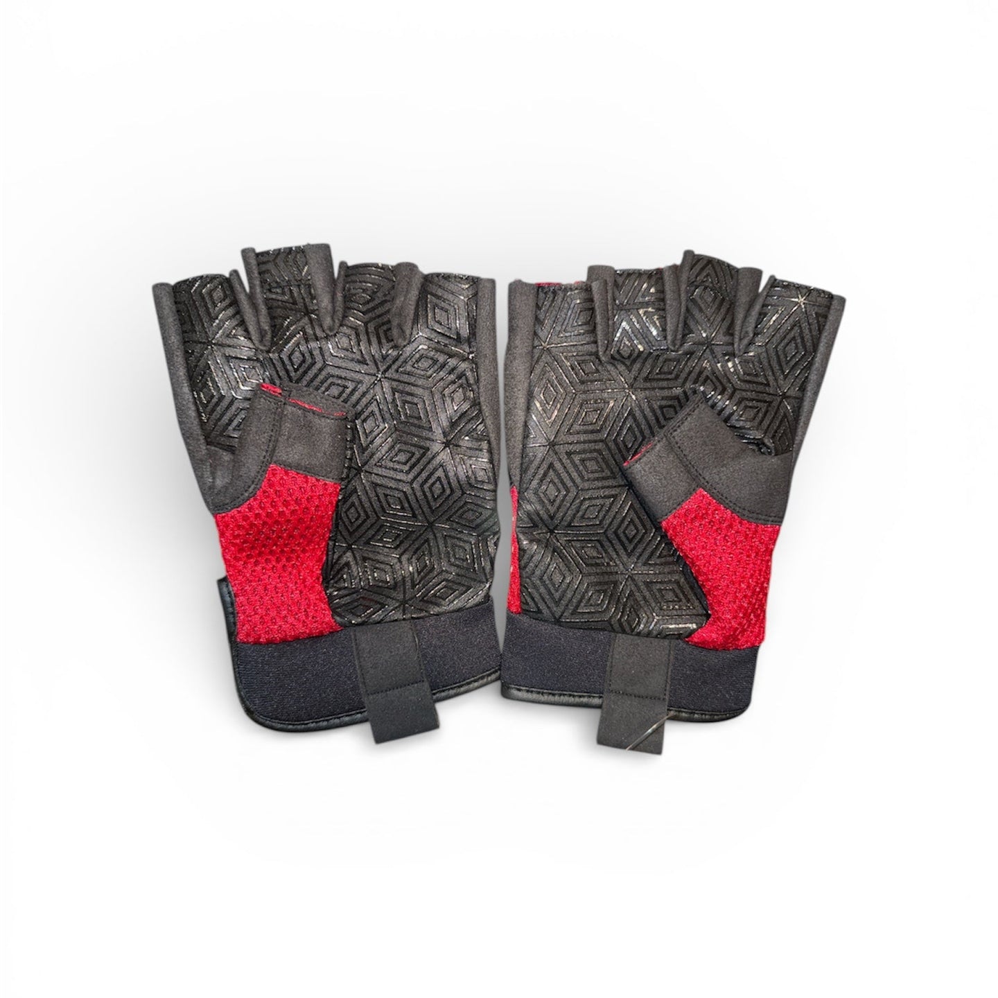 Tactical Half-Finger Gloves – Knuckle Protection, Breathable Mesh, Anti-Slip Grip, Motorcycle & Outdoor Gloves Red