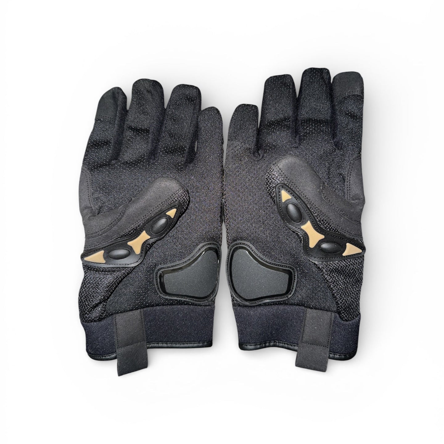 Motorcycle Leather Gloves Touchscreen, Knuckles Protection Riding Gloves