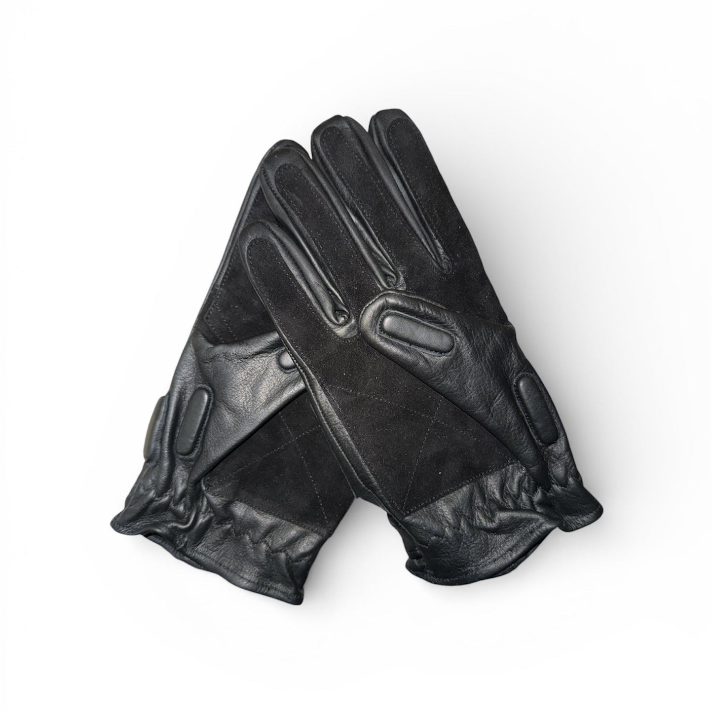 Premium Sheep Leather Patrol Gloves Suede Leather Palm Padded Knuckles
