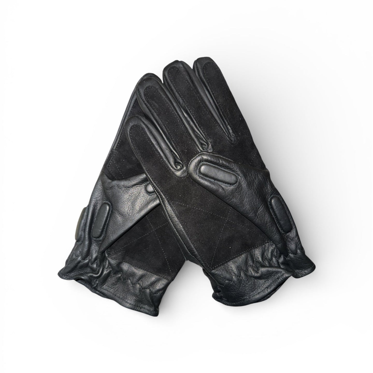 Premium Sheep Leather Patrol Gloves Suede Leather Palm Padded Knuckles