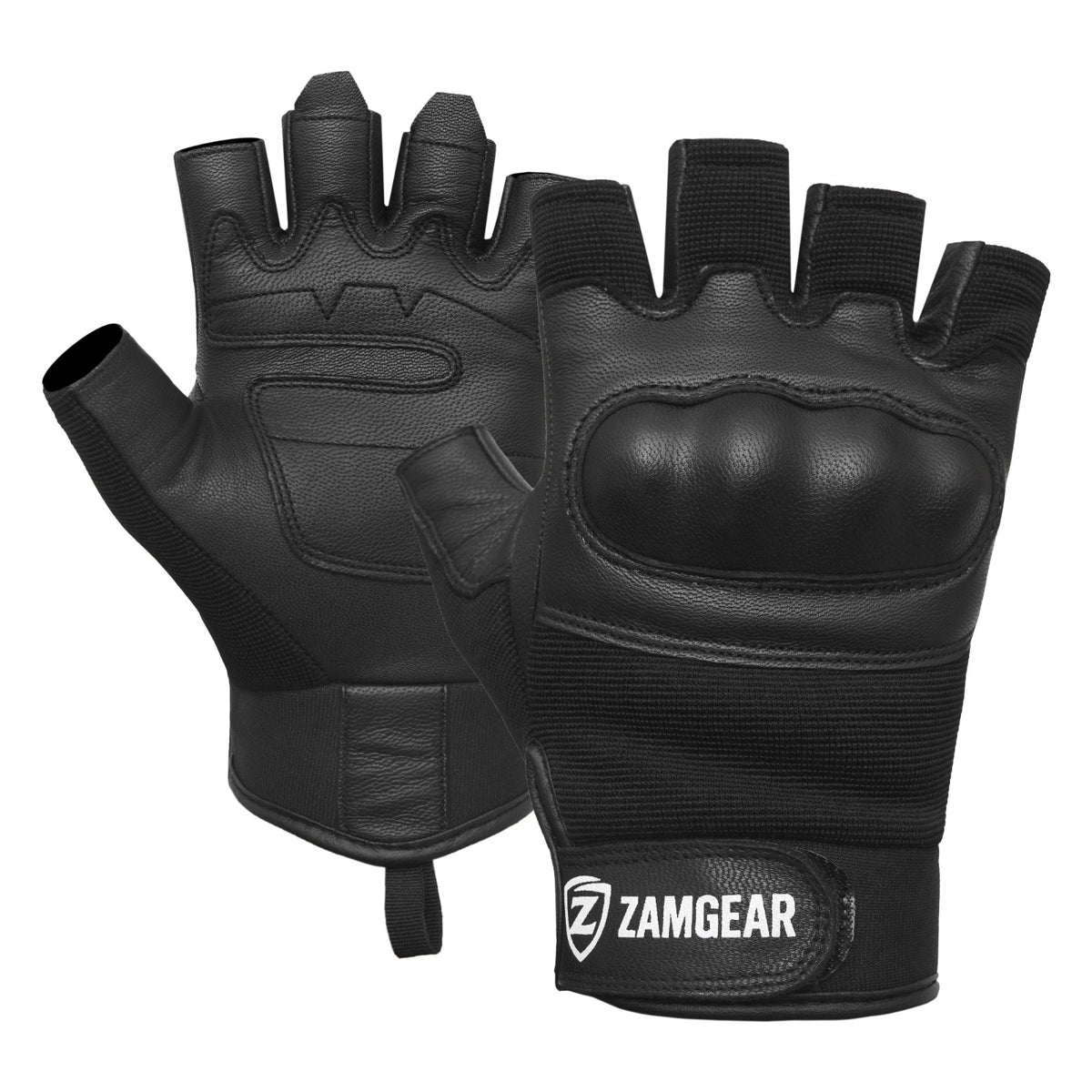 Tactical Half-Finger Gloves Knuckle Protection Airsoft Paintball Cycling Multipurpose