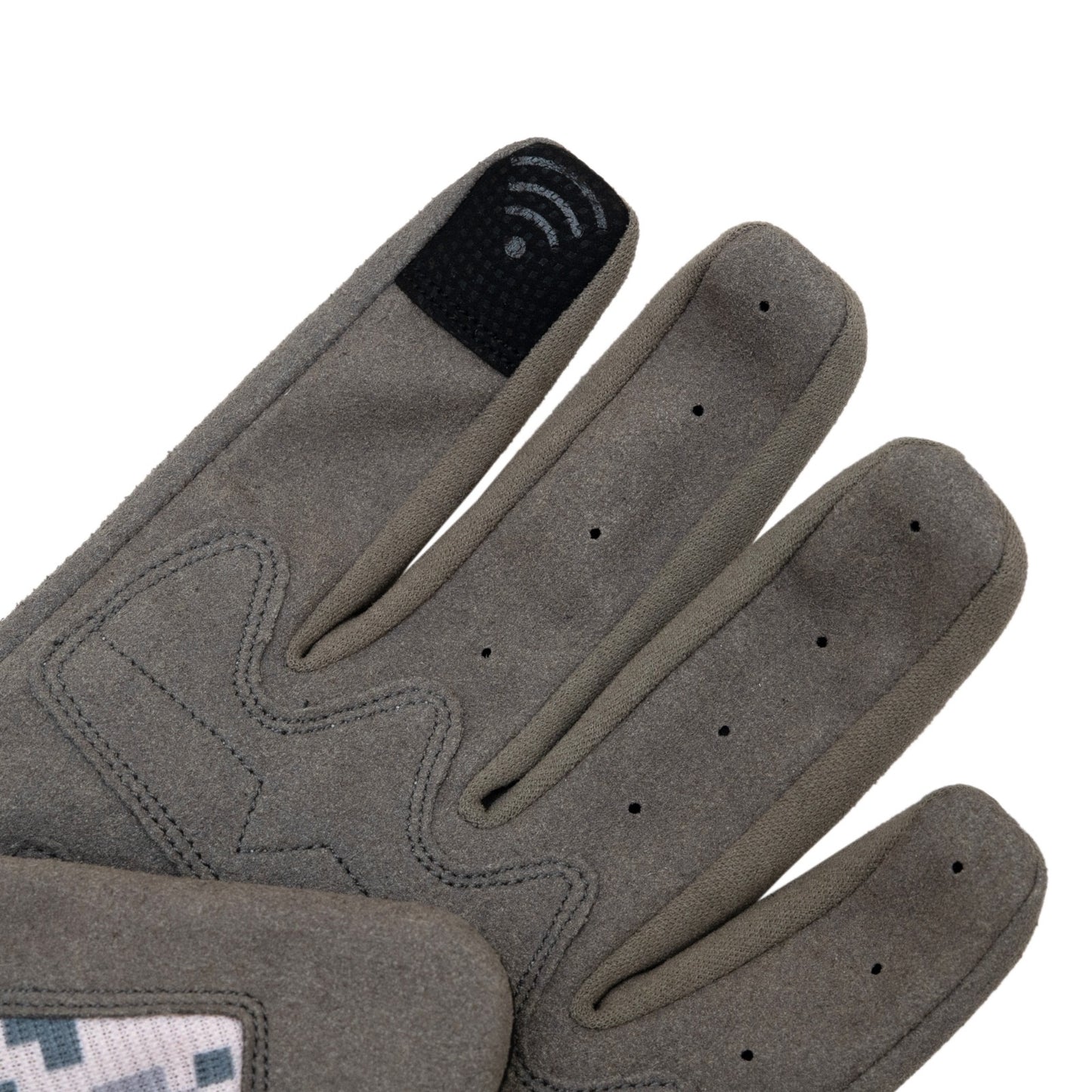 Tactical Gloves Grey Camo Knuckle Protection Touchscreen Airsoft Paintball Cycling ZamGear