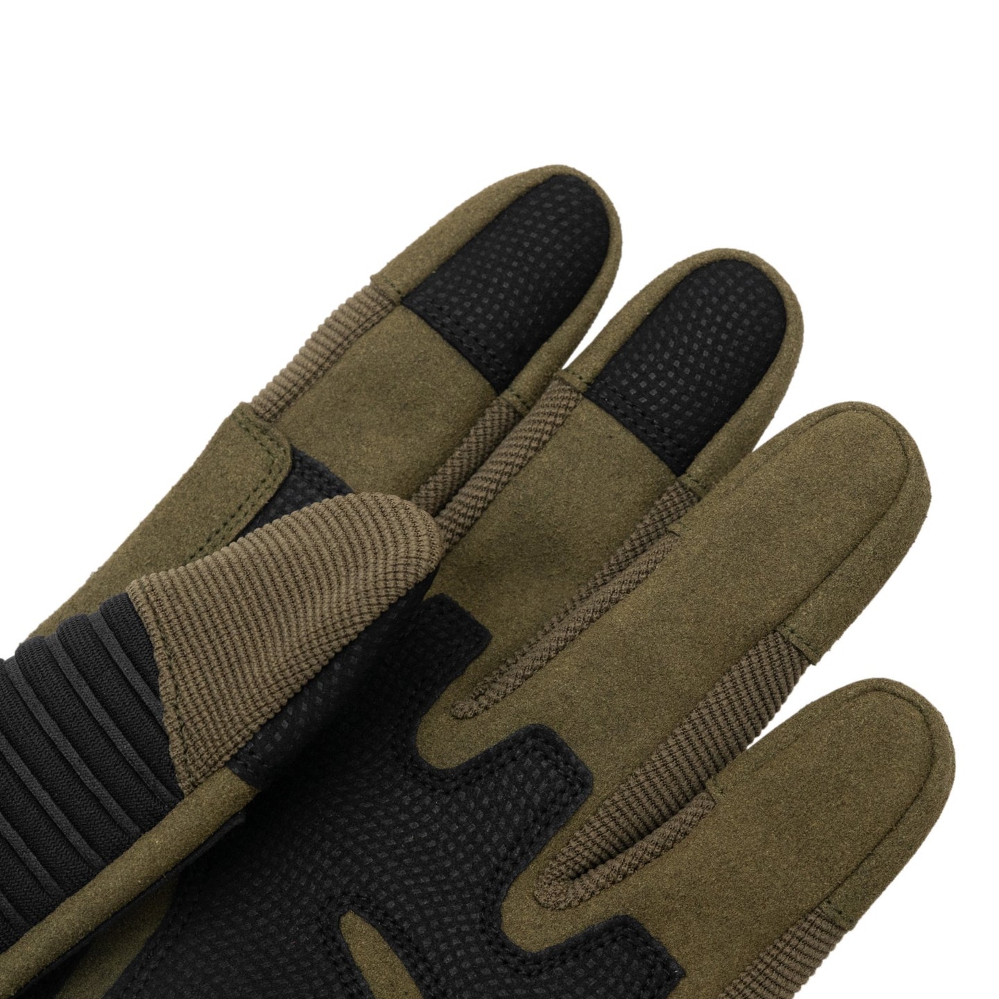 Tactical Gloves Green/Black Knuckle Protection Air vents Touchscreen Airsoft Paintball Cycling Multipurpose ZamGear