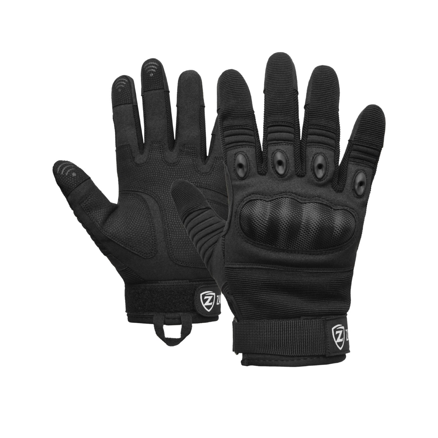 Tactical Gloves Hard Knuckles Air Vents Touchscreen Airsoft Paintball Cycling Multipurpose ZamGear